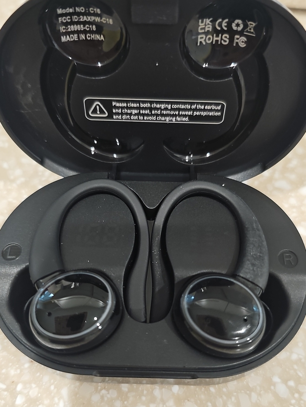 Wireless True Wireless Earbuds in Black
